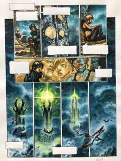 Ricci, Roberto - Planche originale couleur - Les Âmes d’Helios T2 - Au fil de l’épée - (2004) | Catawiki