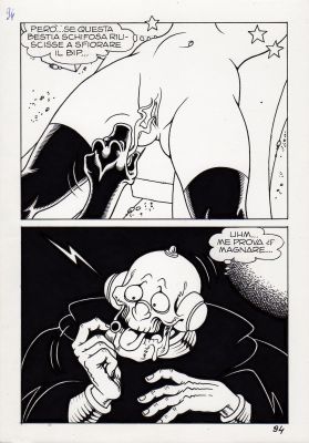 Magnus | Necron Speciale Metropolis p.94 | Tavole Originali