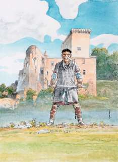 Hermann | Les Tours de Bois Maury, illustration Ã  l’encre d… | Banque Dessinée