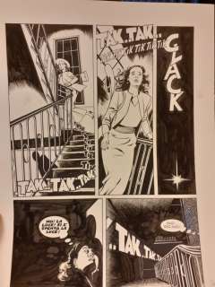 Dylan Dog n. 11 - Luca Dell’Uomo - tavola originale - Loose page - (1988) | Catawiki