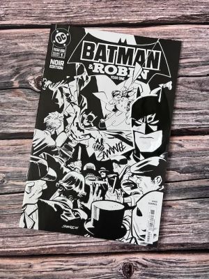 Chris Samnee | Batman & Robin: Year One Issue #1 Noir Edition Remarqued | Chris Samnee