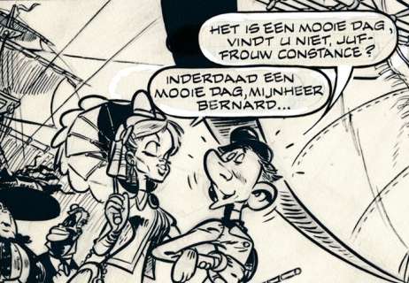 Jippes, Daan - Originele pagina (p.27) - Bernard Voorzichtig - Twee voor thee