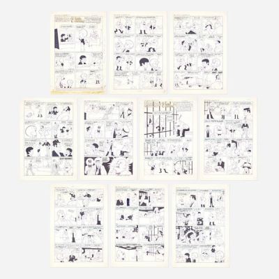 Ernie Colón | Richie Rich and Jackie Jokers #2 Complete Two-Part 10 Page Story Original Art (Harvey Publications, 1974) | Landry Pop Auctions