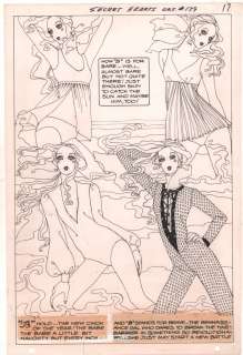 Tony Abruzzo - secret hearts #139 p. 17 - happenings! Pin-up - 1969