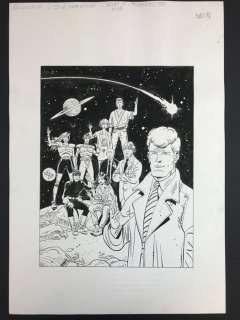 Martyn Mistére, Zona X n. 45 - G. Alessandrini - original splash page - Loose page - (1998) | Catawiki