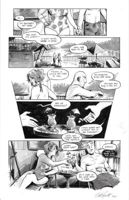 Nate Powell | Twilight Zone Issue 4 - Pg. 14 | Athenaeum Comic Art