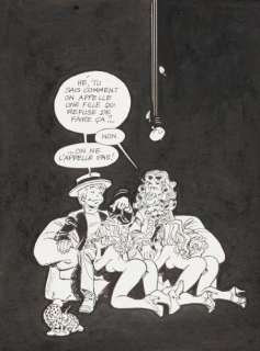 Dany | Hommage à Gotlib Illustration humoristique à l’encre... | Vermot et Associés