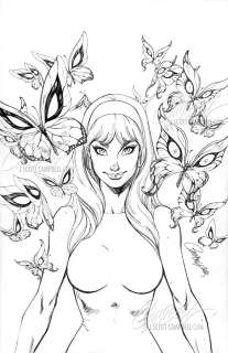 J. Scott Campbell | Original Art: Gwen Stacy #1 retail variant | J. Scott Campbell
