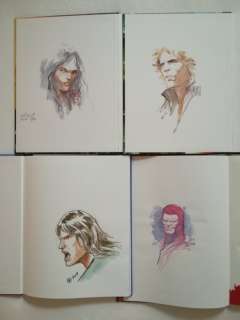 Lemuria Lemuria 1 t/m 3 - Saul 1 - Lemuria + Saul + 4x Originele tekening - Hardcover - First edition - (2015/2019) | Catawiki