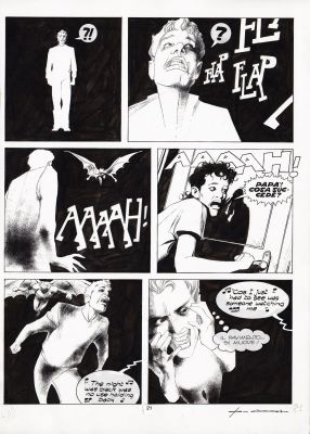 Corrado Roi | Dylan Dog n.58 La Clessidra di Pietra p.21 | Tavole Originali
