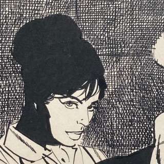 Holdaway, Jim - Original strip - Modesty Blaise - The Hidden Loot - (1969) | Catawiki