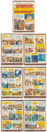 George Evans | Evans - "GAME WASHED OUT!", Haunt Of Fear #27, Sep-Oct 1954 | Russ Cochran