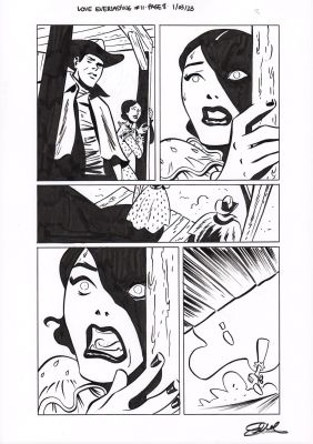 Elsa Charretier | Love Everlasting #11 p.8 | Tavole Originali