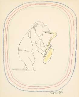 Jean-Jacques Sempé 1932-2022 | Le Saxophoniste | Artcurial