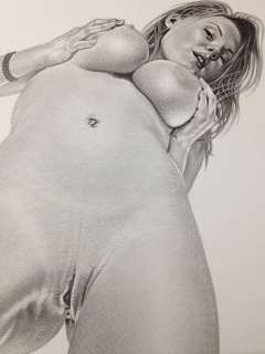 Hot Sexy Girl - McColm - A3 Large Original Drawing Female Nude Erotic Art - Loose page - (2020) | Catawiki