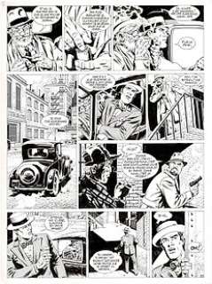 Mitton, Jean-Yves - Originele pagina - Bloed en Stilte 5 (De Silence et de Sang) - De zeven pijlers - (1991)