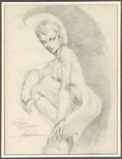 Mike Grell | Grell - Original Pencil Drawing | Russ Cochran