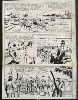 Tex - Giovanni Ticci - tavola originale - Loose page | Catawiki