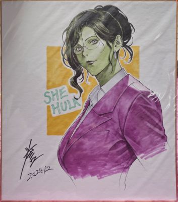Bill Cao - She-Hulk by Homare