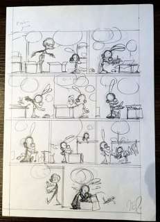 Zep - Story-board original - Titeuf | Catawiki