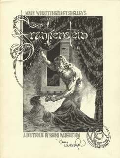 BERNIE WRIGHTSON FRANKENSTEIN PLATE Issue #138 Portfolio | ComicConnect