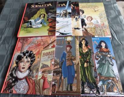 Erik Arnoux | Sofaletta 1 t/m 8 - Volledige reeks - Cartonné - EO - (1999/2004) | Catawiki