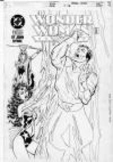 John Bryne | WONDER WOMAN # 116 COVER ORIGINAL ART-BYRNE | Pedigree Comics