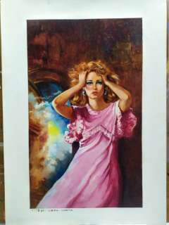 Lleida, Rosa | Lleida, Rosa - Original painting - Cover - Mystery - (1970’s) | Catawiki