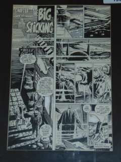 Joe Kubert. Batman "The Big Sticking" | Weiss Auctions