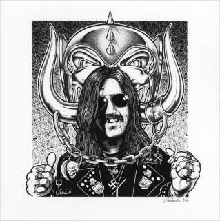 Jim Blanchard - LEMMY KILMISTER GICLEE PRINT