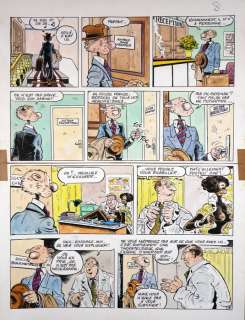 Dimitri | Dimitri - Planche originale couleur - Le Goulag T12 - Halte Ã  la viscère (planche 8) - (1992) | Catawiki