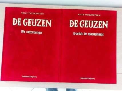Eugeen Goossens | De Geuzen 4 + 5 - De Rattenvanger + Soetkin de waanzinnige + Opdrachttekening Eugeen Goossens - Cartonné - EO - (2009/2010) | Catawiki