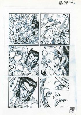 “Chapter III: a constellation of them all” – Phoenix Resurrection: the return of Jean Grey 3 – tav.11 | Cart Gallery