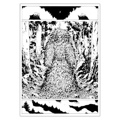 Jérémie Gasparutto | Le chemin derrière la maison - Planche originale 87 | Achetez de l’Art