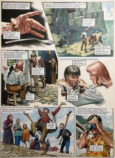 Lawrence, Don | Lawrence, Don - Originele pagina in kleur - Trigië - The Gambler / De genezende gokker - (1975) | Catawiki