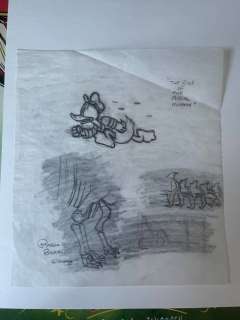 Patrick Block | Large original pencil artwork by American Disney artist Patrick Block. NO RESERVE! - The Case of the Missing Mummy - Page volante - Exemplaire unique - (2008) | Catawiki