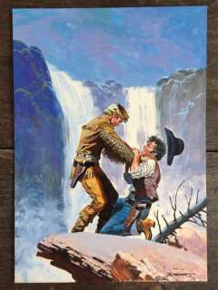 Sommer, Manfred | Sommer, Manfred - Original painting - Cow-boy - (1970) | Catawiki