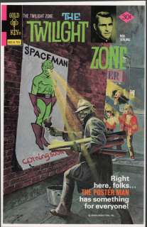 Vintage Stats And Production Art | The Twilight Zone #76 Cover Proof - Gold Key - 1977 | Anthony’s Comic Book Art