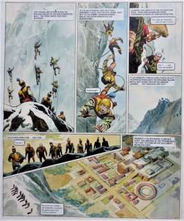 Lawrence, Don | Lawrence, Don - Originele pagina in kleur - The Trigan Empire - "The Lost City " - (1969) | Catawiki