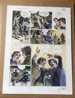 Follet, René | Follet, René - Planche originale (p.41) - Stevenson, le pirate intérieur - Page volante - (2013) | Catawiki