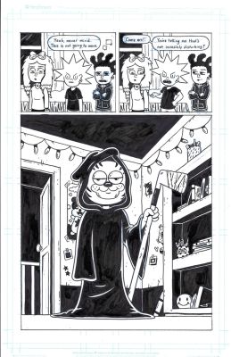 Sam Grinberg | Scumburbia: A One Shot Comic - Pg. 12 | Athenaeum Comic Art