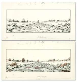 Martin, Jacques | Alix. Â«Il revientÂ». Illustration annonçant le retour d’Alix | Coutau Bégarie