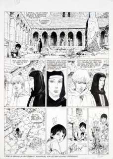 Rosinski, Grzegorz | Complainte des landes perdues Encre de chine pour la | Coutau Bégarie