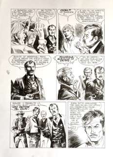 Giorgio Trevisan | Ken Parker - Giorgio Trevisan - original page - Page volante | Catawiki