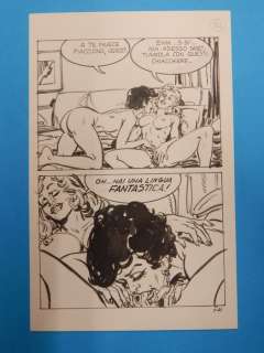 Stelio Fenzo E Altri | Erotismo - 50x Blocco Tavole Originali Vintage erotiche e non - Page volante - EO - (1969) | Catawiki