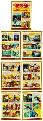 George Evans | Evans - "A CREEP in the DEEP!", HAUNT OF FEAR No. 16, (Nov-Dec 1952) | Russ Cochran