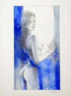 Giovanna Casotto | Giovanna Casotto - Portfolio "Acquarelle" firmato, con acquarello originale - EO - (2021) | Catawiki