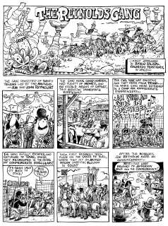 Hunt Emerson | the REYNOLDS GANG - 4 pages | Hunt Emerson