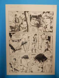 Stelio Fenzo | Orror Zora la Vampira n. 3 - 4x S. Fenzo - Tavola Originale "La chiromante di Biarritz"" - Page volante - Exemplaire unique - (1974) | Catawiki