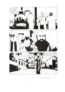 Corrado Roi | Nathan Never Gigante nuova serie n. 17 - C. Roi - Tavola Originale "I giorni della maschera" - Page volante - Exemplaire unique - (2014) | Catawiki